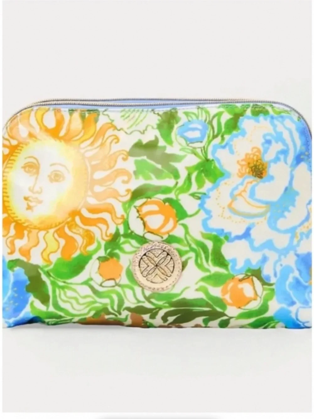 Lilly Pulitzer Coated Cosmetic Pouch